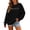 Black, variant on Womens Crew Neck Sweatshirts Vintage Halloween Element Icon Graphic Fall Casual Loose Pullover Tops Beige L