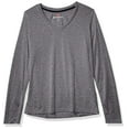 thumbnail image 4 of Hanes Womens Sport Cool DRI Performance Long-Sleeve V-Neck T-Shirt, S, 4 of 7