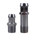 thumbnail image 2 of koolsoo 2pcs Chromed Heater Hose Fittings 3/4" Water Pump 5/8" Intake Connector Advanced, 2 of 6