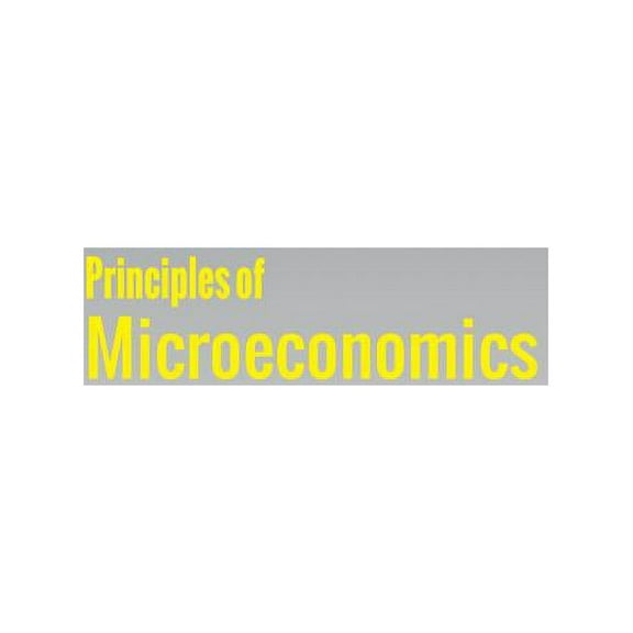 Principles of Microeconomics