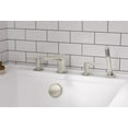 thumbnail image 7 of American Standard T105901.GN0 Studio S Deck Mounted Roman Tub Filler - Brushed Cool, 7 of 7