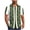 Army Green, variant on Men's Short Sleeve Button Down Shirt, Bamboo Print Casual Collared Top, Lightweight Summer Vacation Relaxed Fit Shirt for Men Gray,S