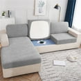 thumbnail image 4 of 2024 2023 Nouvelle Housse de Canapé Résistante à L'Usure Antidérapante en Forme de L Extensible Housses de Coussin de Canapé de Remplacement, 4 of 7