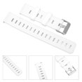 thumbnail image 5 of Yajisi 20mm Soft Silicone Watch Band Strap Wristband Replacement for Amazfit GTS 3/2 Bip S/U - White, 5 of 9