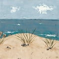 thumbnail image 2 of Reynolds, Jade 20x20 Gold Ornate Wood Framed with Double Matting Museum Art Print Titled - Beach Scene Triptych III, 2 of 4