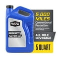 thumbnail image 2 of Super Tech All Mileage Synthetic Blend Motor Oil SAE 10W-40, 5 Quarts, 2 of 10