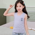 thumbnail image 2 of Ruyang Kids Light Soft Tank Tops Sleeveless Undershirts Summer Casual Baby Boys Girls Loose Fit Soft Vest Solid Shirt Clothes, 2 of 5