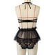 thumbnail image 4 of Traje de ropa interior sexy Traje de falda sexy con encanto tipo dividido de fibra elástica suave, L Scienceny  XX000144-03, 4 of 7