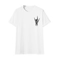 thumbnail image 1 of TSADFHJI T-Shirts Graphiques pour Hommes Printemps et Été Manches Courtes Col Rond Tendance Mode S Blanc, 1 of 6