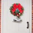 thumbnail image 4 of Guirnalda de Navidad, colgante de corona de Navidad, letrero de puerta de Navidad, letrero de porche, decoración del hogar de Navidad, 4 of 5