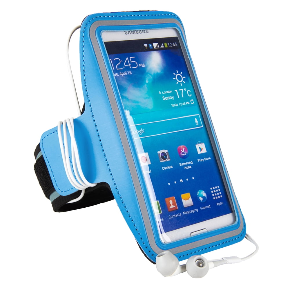Premium SUMACLIFE Neoprene Workout universal armband Case fits Apple iPhones up to 5.75 x 3 Inches