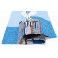 thumbnail image 2 of Jellybean Bumble Bee & Sunflower Accent Washable Rug 20" x 30" Doormat, 2 of 3