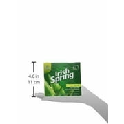 Irish Spring Aloe Bar Deodorant Soap, Healthy Feeling Skin, Unisex, 3 Ct