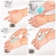thumbnail image 4 of Paquete de 4 depuradores faciales YONGSHENG cepillo de limpieza facial de silicona suave, 4 of 5