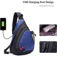 thumbnail image 3 of Bolso de pecho ligero CHAO Yjmei tipo bandolera con puerto USB para hombres y mujeres, 3 of 5