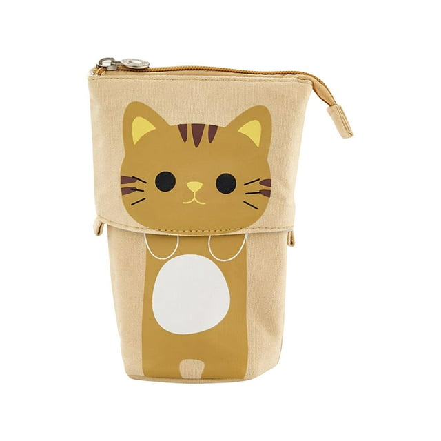Heliisoer Sliding Pencil Case Box Unique Telescopic Box Storage Bag