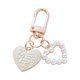 thumbnail image 2 of Llavero colgante adorno adorable novedad bolso accesorios regalo coche llavero para Corazón, 2 of 9