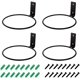 thumbnail image 2 of Paquete de 4 soportes para macetas de 5.0 in montados en la pared. JFHHH pequeña, 2 of 5