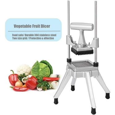 3/8" Blade Commercial Vegetable Fruit Dicer Onion Potato Tomato Slicer Chopper Peppers,Potatoes,Mushrooms Restaurant Quick Slicer Machine