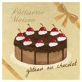 thumbnail image 1 of Gateau au Chocolat-Art en Papier-38"x38 Pouces, 1 of 1
