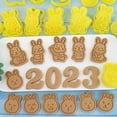 thumbnail image 4 of Three-dimensional Cute Rabbit Cookie Embosser Mold Non-Sticky, Easy Demoulding, Smooth Edge, 2023 3D Biscuit Mold for Bakery, 4 of 8
