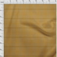 thumbnail image 3 of oneOone Georgette Viscose Mustard Yellow Fabric Stripe Block Sewing Material Print Fabric By The Yard 42 Inch Wide, 3 of 4