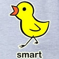 thumbnail image 2 of CafePress - FIN Chick Smart - Cute Infant Baby Football Bodysuit, 2 of 3