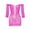 Hot Pink, variant on Womens Lingerie Long Sleeve Mesh Wrap Hip Slim Sexy Coat Lingerie Green One Size
