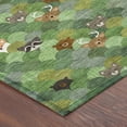 thumbnail image 3 of Addison Rugs Chantille Indoor/Outdoor Transitional Kids Green Machine Washable Rectangle Rug, 10' x 14', 3 of 8