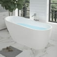thumbnail image 4 of Vanity Art 67" x 32" Acrylic Freestanding Bathtub, 4 of 11