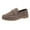 Gray, variant on Lovskoo Women's Loafers Moccasin Driving Shoes Suede Leather Slip On Flats Daily Boat Shoes Black