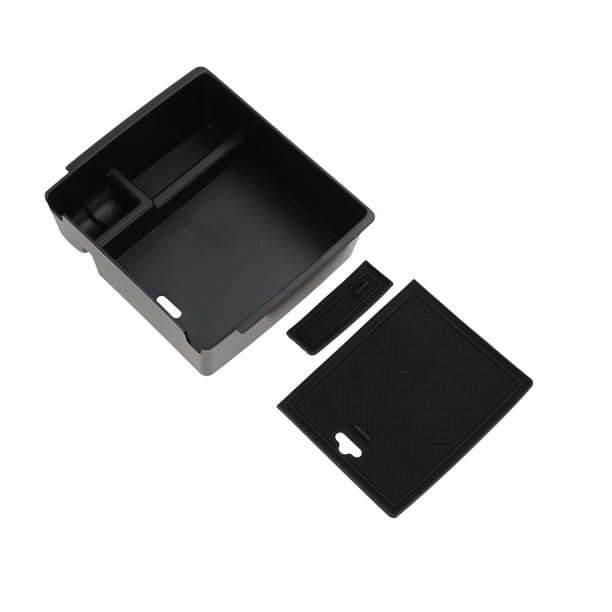 Bandeja organizadora del consola central Unique Bargains para Ford Focus MK4 ST/ST Line/SW/SW Active/SW Estate/Facelift 2018-2025 Plástico Negro