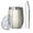 White-1, variant on Modern 12oz Stainless Steel Insulated Wine Tumbler with Lid and Straw – Double Wall Vacuum Mug for Hot & Cold Drinks, 304 Steel Interior, Sweat-Free Design