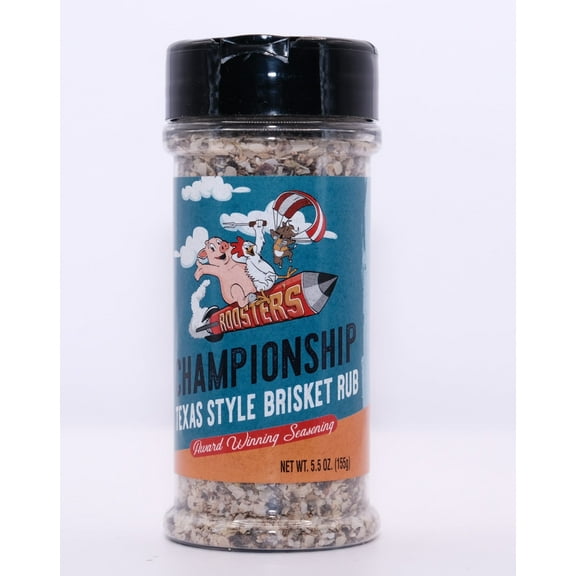 Rooster's BBQ Brisket Seasoning Texas Style 5.5 oz