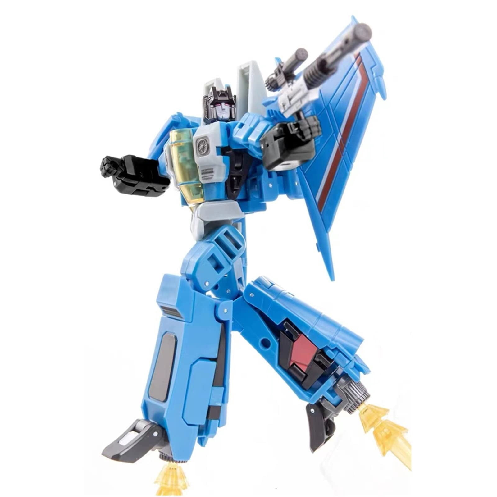 Single Color Flying Squad Deformation Robot Set Starscream Thundercracker Skywarp F15 Jet