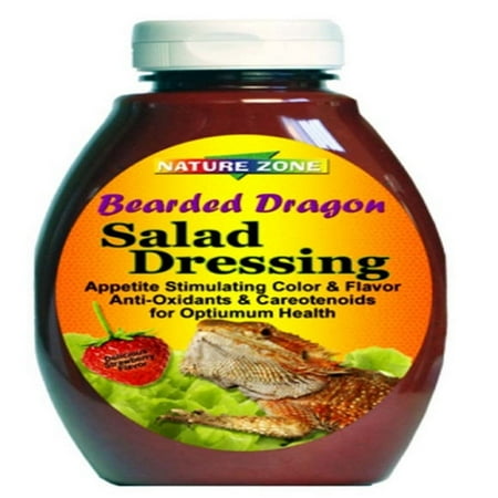 Nature Zone Salad Dressing for Bearded Dragons Appetite Stimulating Flavor 12oz