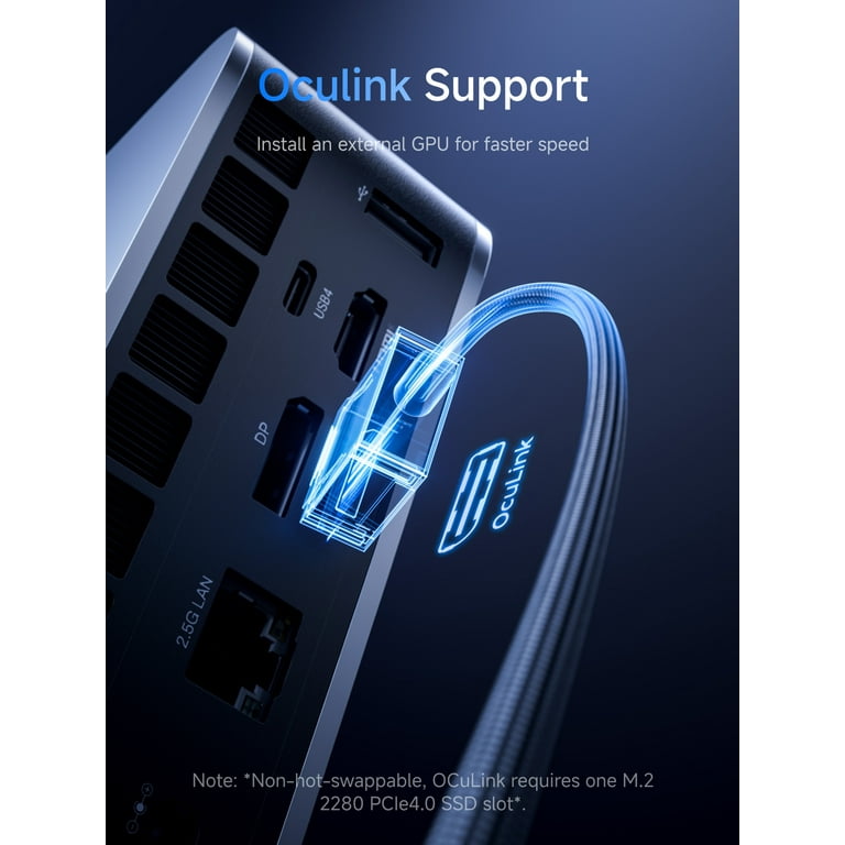 MINISFORUM M1 Pro Mini PC Core Ultra 5 Processor 125H(14C/18T