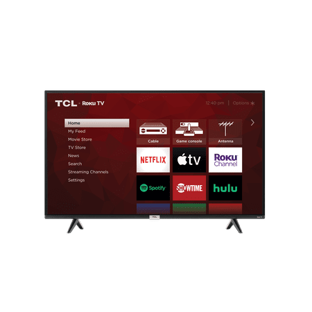 Restored TCL 43" Class 4K UHD HDR Roku Smart TV 4-Series 43S435 (Refurbished)
