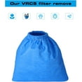 thumbnail image 3 of VRC5 Cloth Filter Bag for Vacmaster 4 to 16 Gallon Wet/Dry Vacuums, Replaces VFB511B 0201, VBV1210, VJC607PF, VJC507P, VOC507S, VJ507, VOC507S 1001,VQ407S, 12 Pack, 3 of 6