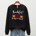 thumbnail image 5 of Sudaderas de Acción de Gracias Para Mujer Moda Casual Manga Larga Impreso Señoras Tops Odeerbi ODB204383, 5 of 5