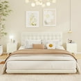 thumbnail image 4 of Gymax 2PCS Mid Century Modern Bedside Table w/2 Storage Drawers 3D Geometric Patterns, 4 of 10