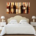 thumbnail image 2 of Empire Art Direct Smokey Wine 3 & 4 Frameless Free Floating Tempered Glass Panel Graphic Wall Art, 38" x 38" each, Ready to Hang, 2 of 7