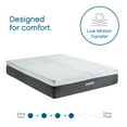 thumbnail image 3 of Cool Gel 12" Queen Medium Tight Top Gel Memory Foam Mattress, Grey, 3 of 10