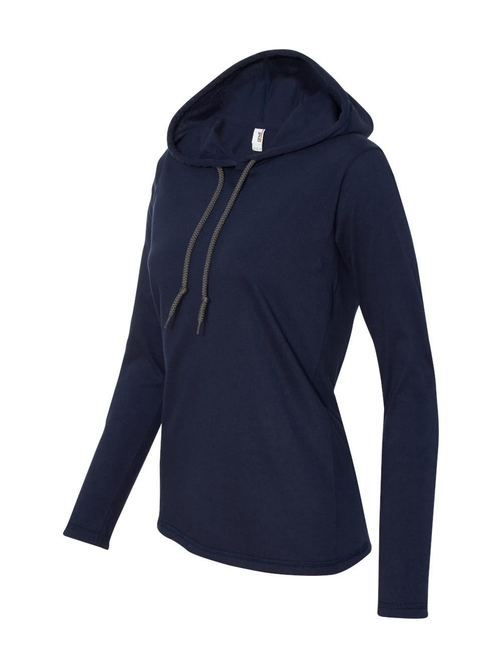 thin long sleeve shirt with hood