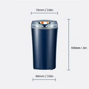 Cofest مطحنة القهوة الكهربائية 200 W قوية طاحونة التوابل طاحونة عشب مطحنة حبوب القهوة الكهربائية للتوابل الأعشاب البندق مع فرشاة الأزرق