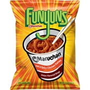 Funyuns Onion Flavored Rings with Maruchan Hot & Spicy Chicken Ramen Flavor, 5.25 oz Bag