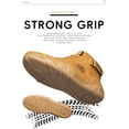 thumbnail image 6 of Matufit Shoes for Men, Men's Genuine Leather Waterproof Non-Slip Fashionable Orthopedic Shoes, Side Zip Slip-On Flats, 6 of 6
