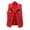 Red, variant on Denim Jacket Women Women Spring and Autumn Coats Solid Sleeveless Denim Jacket Outerwear