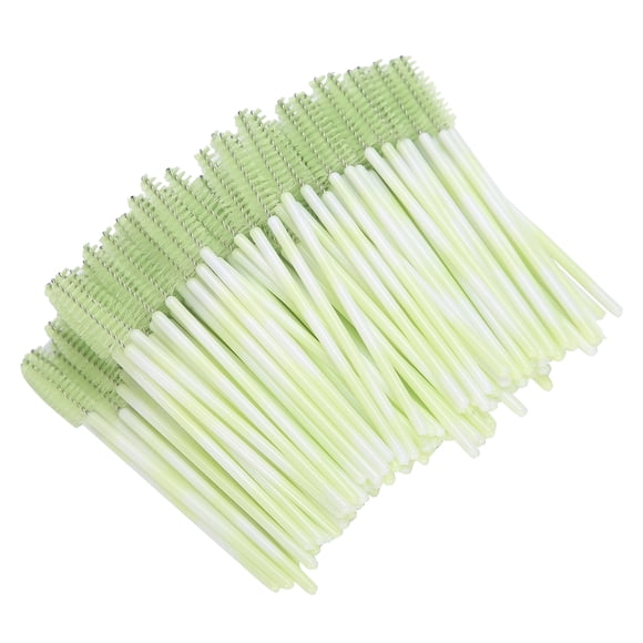 Juego de cepillos de cejas desechables de 200 piezas, cepillos de rímel, aplicador de varita, maquillaje de cejas, kits de cepillos de pesta?as, suministros de extensión de pesta?as de belleza(#1) Ecomeon no