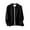 Black, variant on Women's Varsity Jacket Baseball Uniform Casual Long Sleeve Sport Bomber Jacket Coat Stand Collar Lightweight Short Outwear Tops